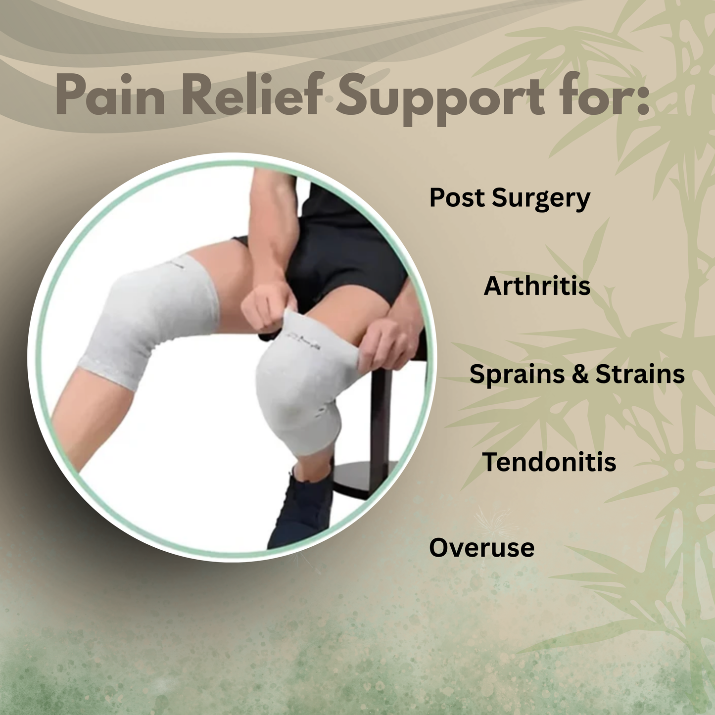 SootheBamboo Knee Sleeve